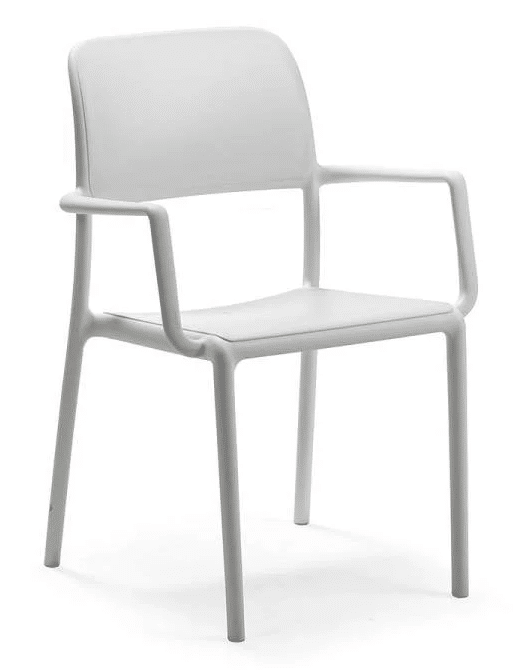 silla riva bianco
